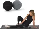 A. Tech Massage Ball Set, Ease Muscle Aches and Tension, 2 Densities to Change Firmness for Different Areas of Body