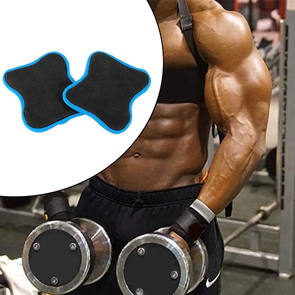 Weight Lifting Grips Gym Grip Pad Hand Training Bar Straps Support Wrap Gloves