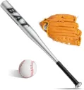 Baseball Balls Set Baseball Bat+Baseball+Baseball Glove aluminum 25inch security baseball bat and ball set youth adult outdoor training and practise
