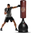 Gallant 5.5ft Free Standing Punch Bag-Heavy Duty Pedestal Stand Boxing Bag for Kickboxing Martial Arts MMA Dummy Muay Thai Home Gym Training Equipment for Men and Women