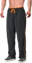 EKLENTSON Men's Tracksuit Bottoms Mesh Jogging Sweat Pants with Zipper Pockets Open Bottom Athletic Pants Loose Fit