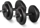 Pair of 15Kg,20Kg,25Kg,30Kg Adjustable Dumbbells Free Weight Lifting, Hand Hold, Training Set For Fitness, Body Building, Muscles, Strength, Gym, Home Exercise With Chart 