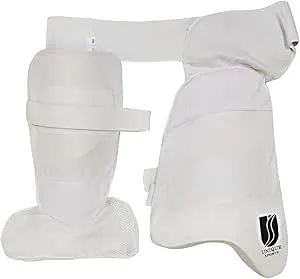 Cricket Thigh Pads Set & Lower Body Protector Guard Right Handed (S)