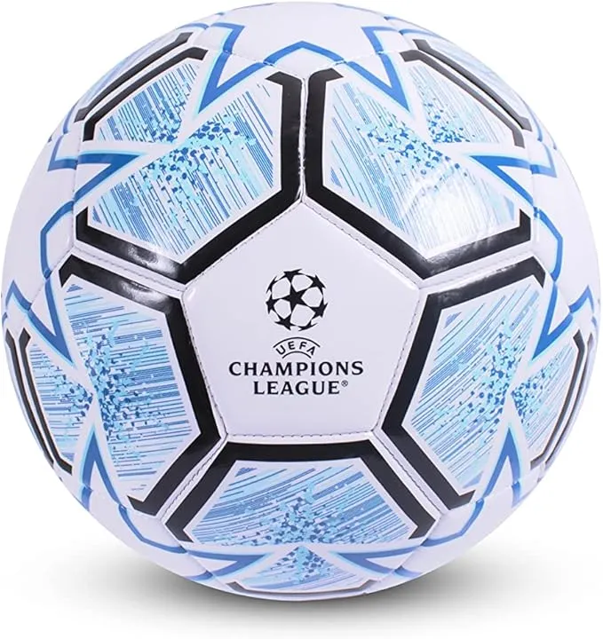 UEFA Champions League Football, Size 5, Training, Match, Merchandise, Collectible For Kids and Adults, Great Football Gift Idea